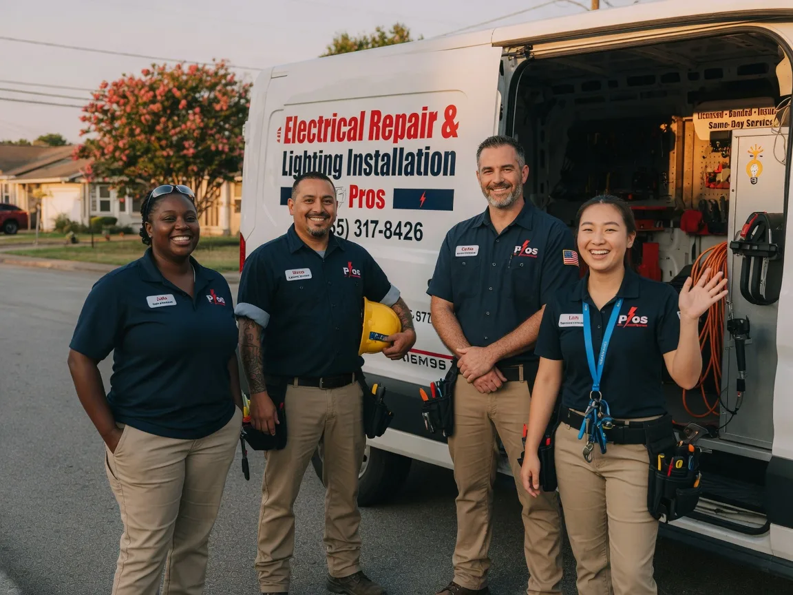 Licensed Electrician company in Milford, TX